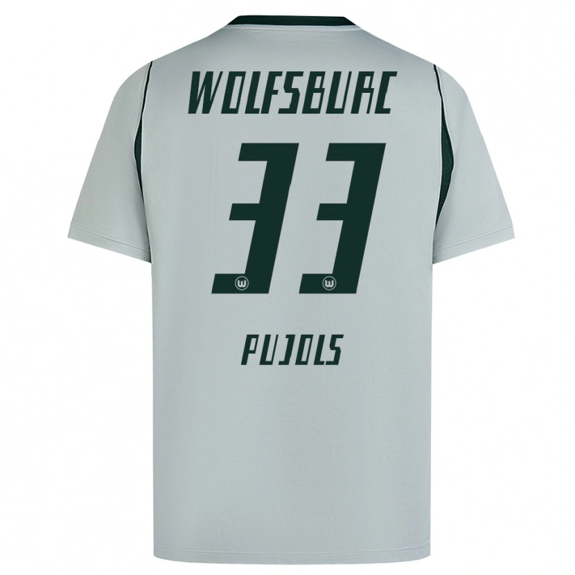 Danxen Damen Judit Pujols #33 Grau Grün Auswärtstrikot Trikot 2026/27 T-Shirt Österreich
