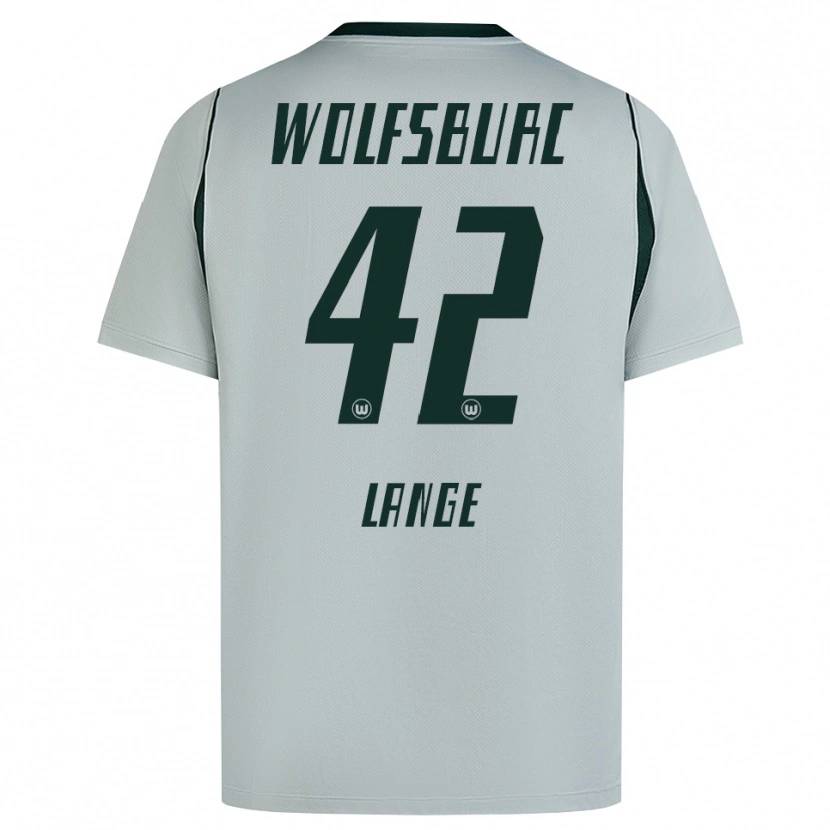 Danxen Damen Felix Lange #42 Grau Grün Auswärtstrikot Trikot 2026/27 T-Shirt Österreich