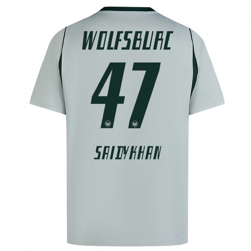 Danxen Damen Ibrahim Saidykhan #47 Grau Grün Auswärtstrikot Trikot 2026/27 T-Shirt Österreich