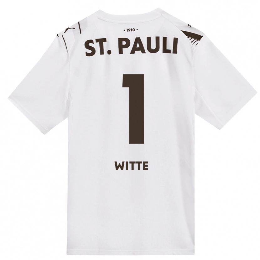 Danxen Damen Melvin Witte #1 Kaffee Weiß Rot Auswärtstrikot Trikot 2026/27 T-Shirt Österreich