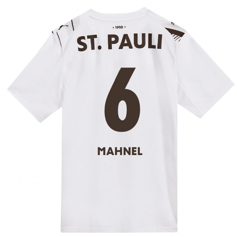 Danxen Damen Thieß Mahnel #6 Kaffee Weiß Rot Auswärtstrikot Trikot 2026/27 T-Shirt Österreich