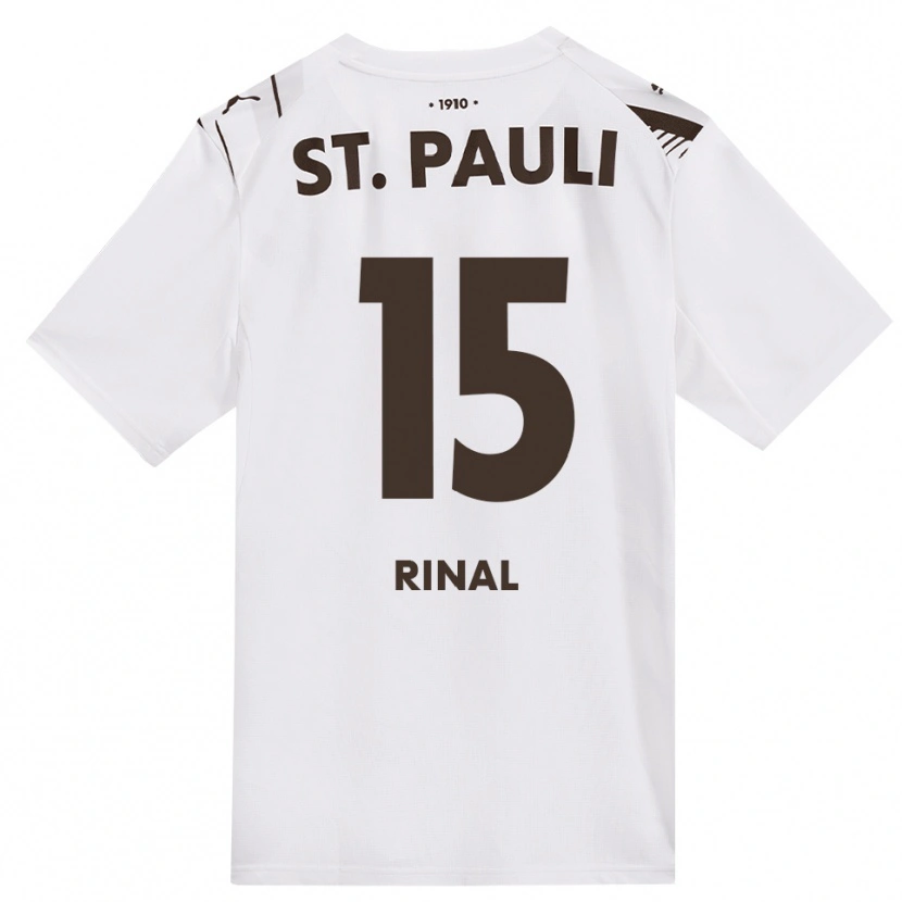 Danxen Damen Selcuk Rinal #15 Kaffee Weiß Rot Auswärtstrikot Trikot 2026/27 T-Shirt Österreich