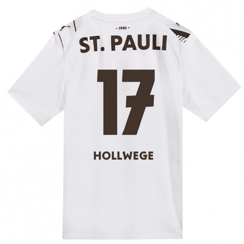 Danxen Damen Jonah Hollwege #17 Kaffee Weiß Rot Auswärtstrikot Trikot 2026/27 T-Shirt Österreich