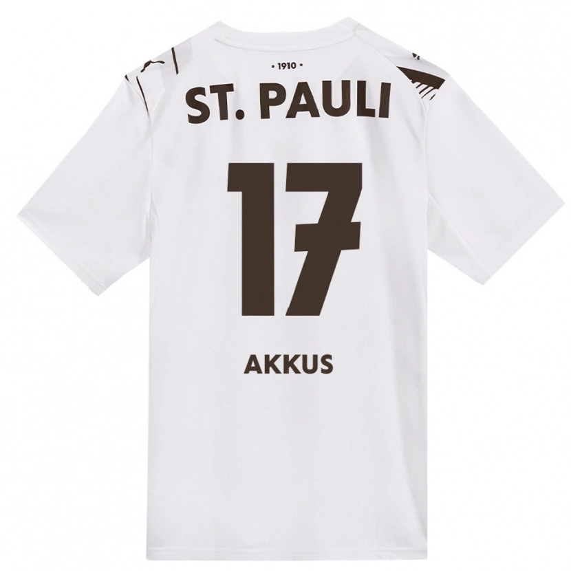Danxen Damen Özgür Akkus #17 Kaffee Weiß Rot Auswärtstrikot Trikot 2026/27 T-Shirt Österreich