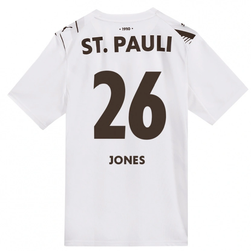 Danxen Damen Ricky-Jade Jones #26 Kaffee Weiß Rot Auswärtstrikot Trikot 2026/27 T-Shirt Österreich