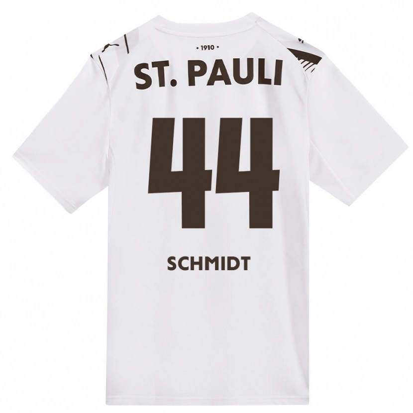 Danxen Damen Nick Schmidt #44 Kaffee Weiß Rot Auswärtstrikot Trikot 2026/27 T-Shirt Österreich