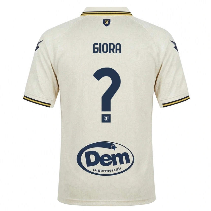 Danxen Damen Federico Giora #0 Oldlace Gelb Schwarz Auswärtstrikot Trikot 2026/27 T-Shirt Österreich