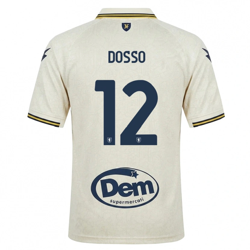 Danxen Damen Aboubaka Dosso #12 Oldlace Gelb Schwarz Auswärtstrikot Trikot 2026/27 T-Shirt Österreich