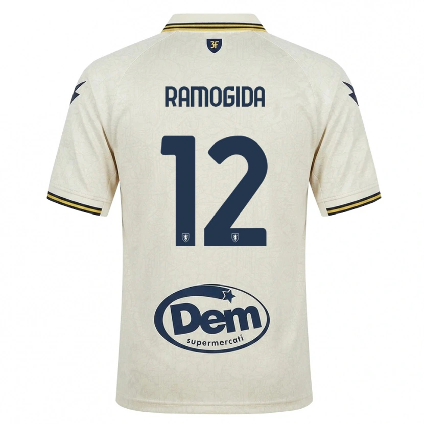 Danxen Damen Tommaso Ramogida #12 Oldlace Gelb Schwarz Auswärtstrikot Trikot 2026/27 T-Shirt Österreich