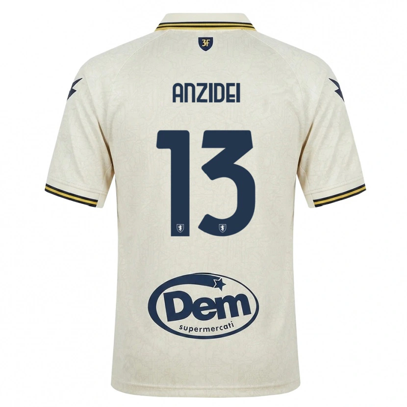 Danxen Damen Massimo Anzidei #13 Oldlace Gelb Schwarz Auswärtstrikot Trikot 2026/27 T-Shirt Österreich