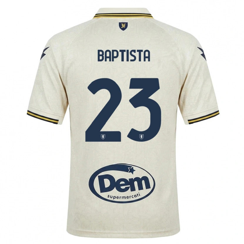 Danxen Damen Viktor Baptista #23 Oldlace Gelb Schwarz Auswärtstrikot Trikot 2026/27 T-Shirt Österreich