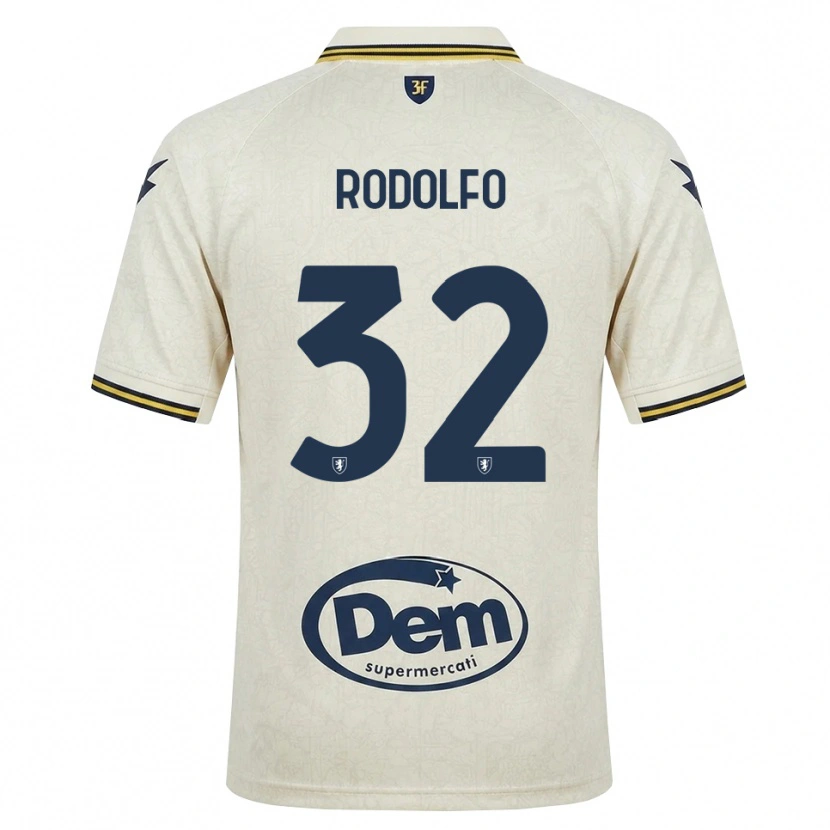 Danxen Damen Luca Rodolfo #32 Oldlace Gelb Schwarz Auswärtstrikot Trikot 2026/27 T-Shirt Österreich