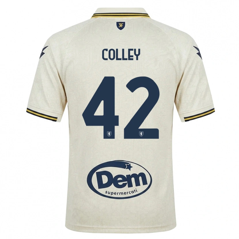 Danxen Damen Muhammed Colley #42 Oldlace Gelb Schwarz Auswärtstrikot Trikot 2026/27 T-Shirt Österreich