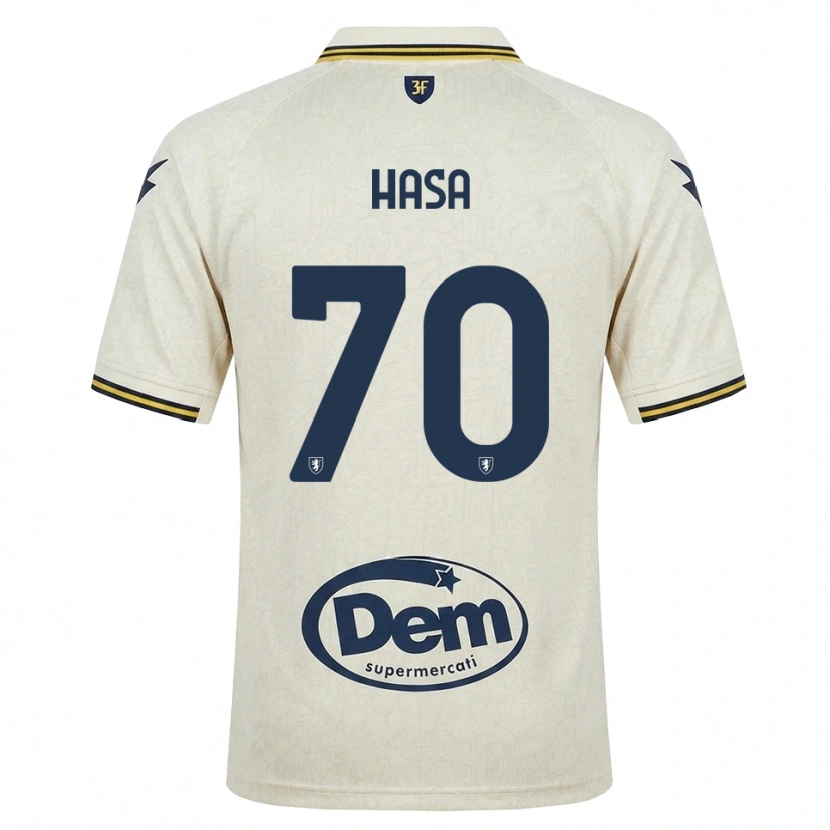 Danxen Damen Luis Hasa #70 Oldlace Gelb Schwarz Auswärtstrikot Trikot 2026/27 T-Shirt Österreich