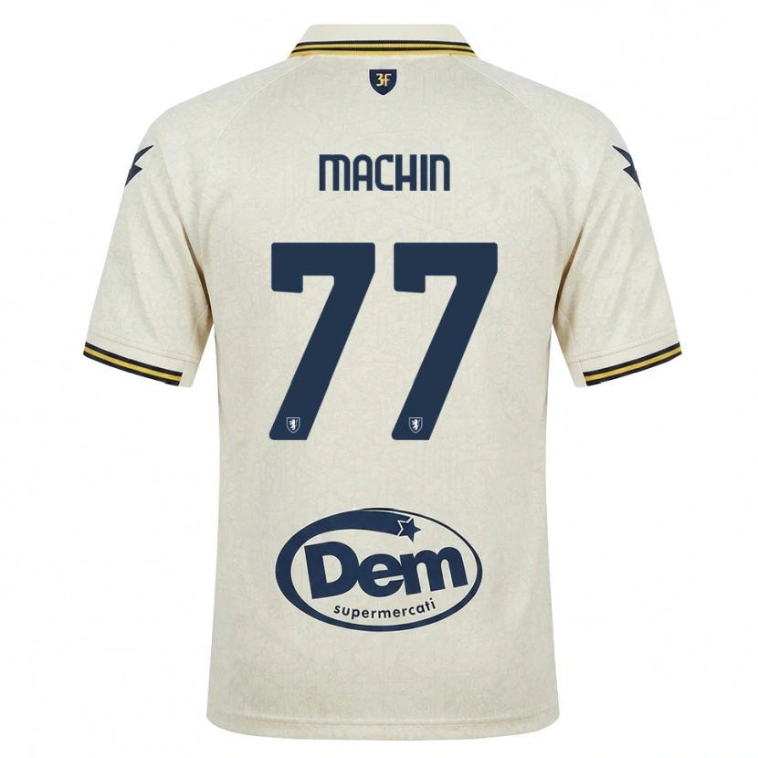 Danxen Damen José Machín #77 Oldlace Gelb Schwarz Auswärtstrikot Trikot 2026/27 T-Shirt Österreich