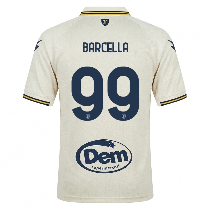 Danxen Damen Kevin Barcella #99 Oldlace Gelb Schwarz Auswärtstrikot Trikot 2026/27 T-Shirt Österreich