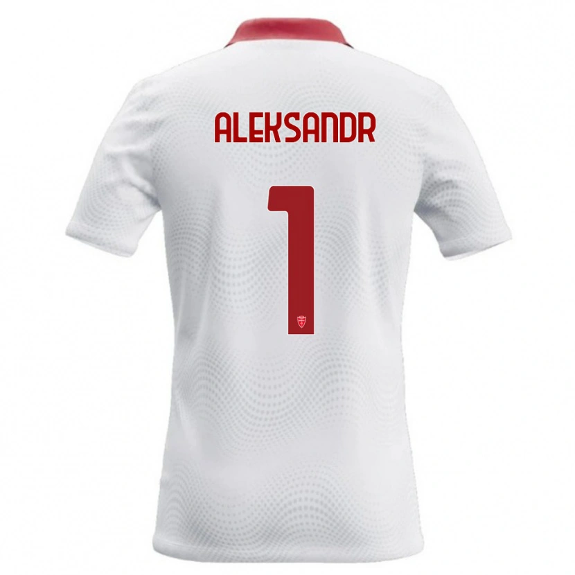 Danxen Damen Aleksandr Ballabio #1 Weiß Rot Auswärtstrikot Trikot 2026/27 T-Shirt Österreich