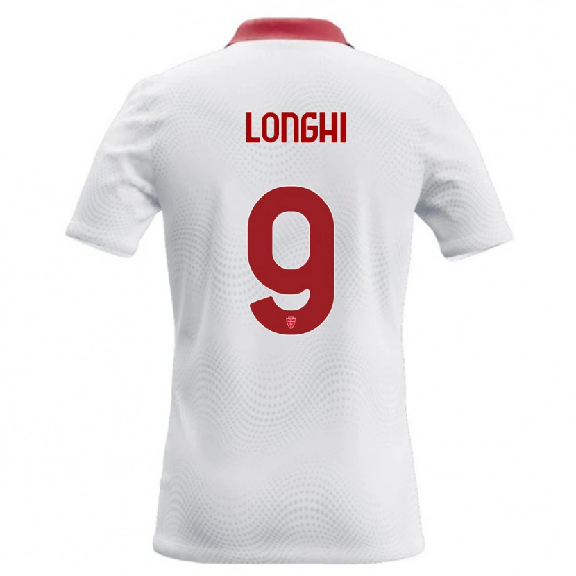 Danxen Damen Jordan Longhi #9 Weiß Rot Auswärtstrikot Trikot 2026/27 T-Shirt Österreich