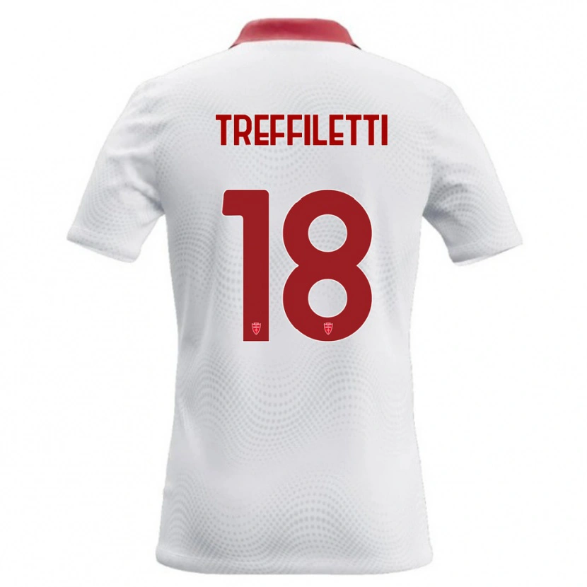 Danxen Damen Danilo Treffiletti #18 Weiß Rot Auswärtstrikot Trikot 2026/27 T-Shirt Österreich