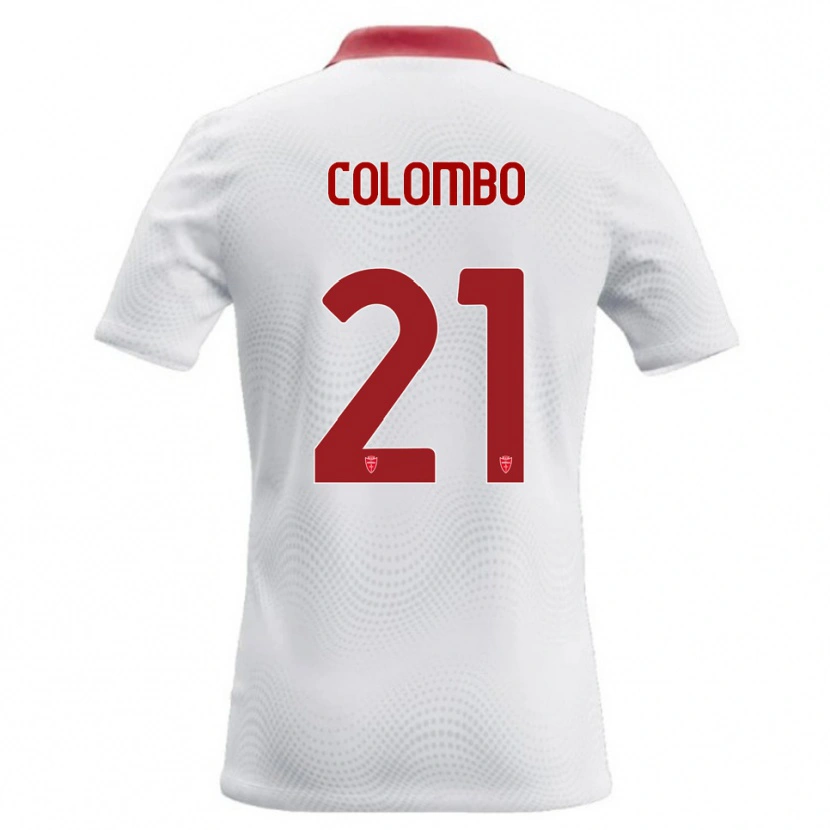 Danxen Damen Leonardo Colombo #21 Weiß Rot Auswärtstrikot Trikot 2026/27 T-Shirt Österreich