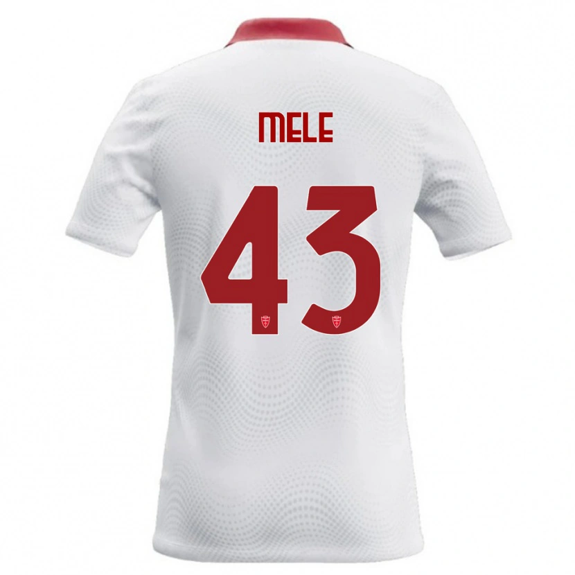 Danxen Damen Fabio Mele #43 Weiß Rot Auswärtstrikot Trikot 2026/27 T-Shirt Österreich
