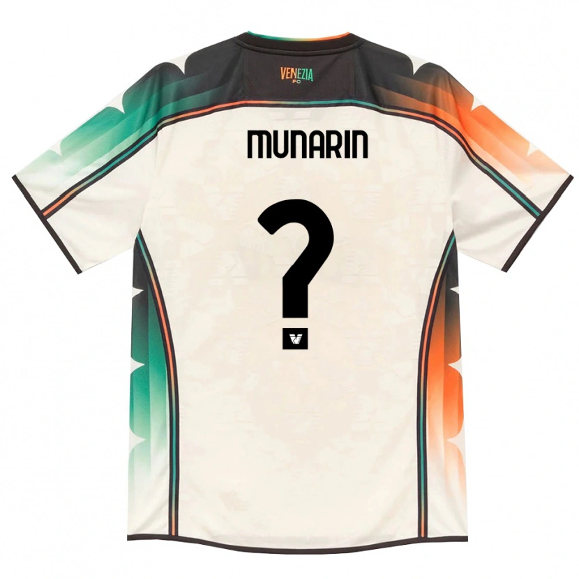 Danxen Damen Tommaso Munarin #0 Oldlace Orange Grün Auswärtstrikot Trikot 2026/27 T-Shirt Österreich