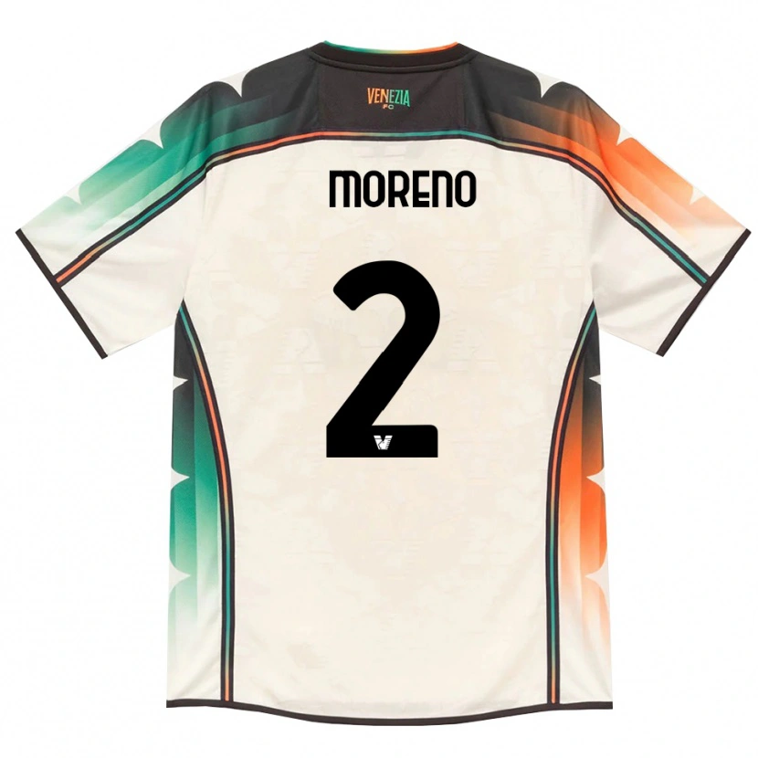 Danxen Damen Matías Moreno #2 Oldlace Orange Grün Auswärtstrikot Trikot 2026/27 T-Shirt Österreich