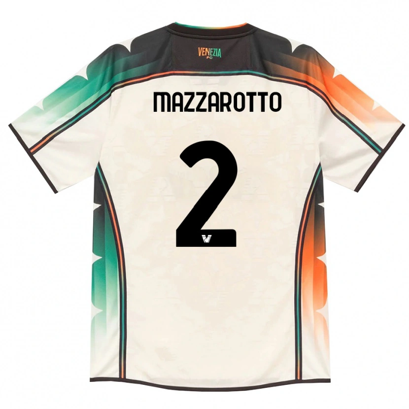 Danxen Damen Jacopo Mazzarotto #2 Oldlace Orange Grün Auswärtstrikot Trikot 2026/27 T-Shirt Österreich