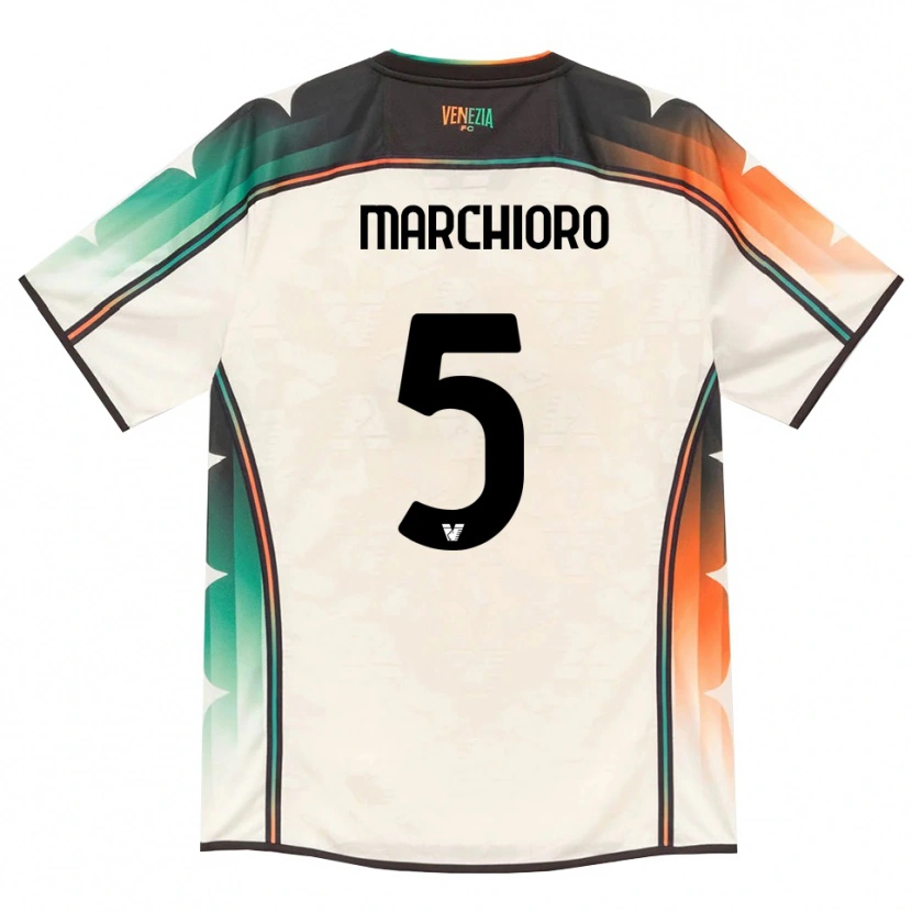 Danxen Damen Lorenzo Marchioro #5 Oldlace Orange Grün Auswärtstrikot Trikot 2026/27 T-Shirt Österreich