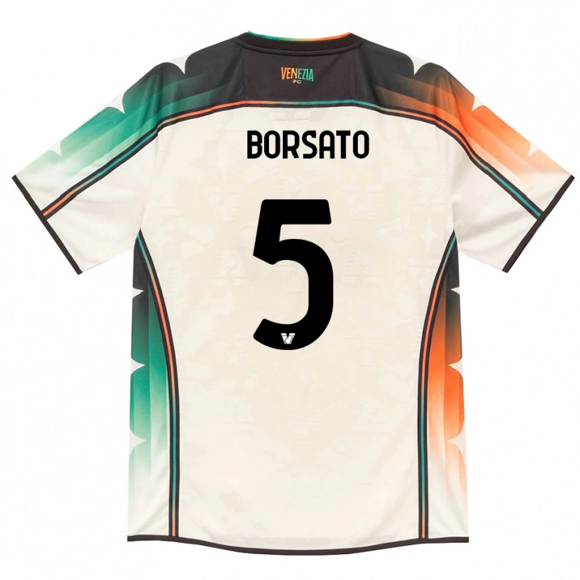 Danxen Damen Giulia Borsato #5 Oldlace Orange Grün Auswärtstrikot Trikot 2026/27 T-Shirt Österreich
