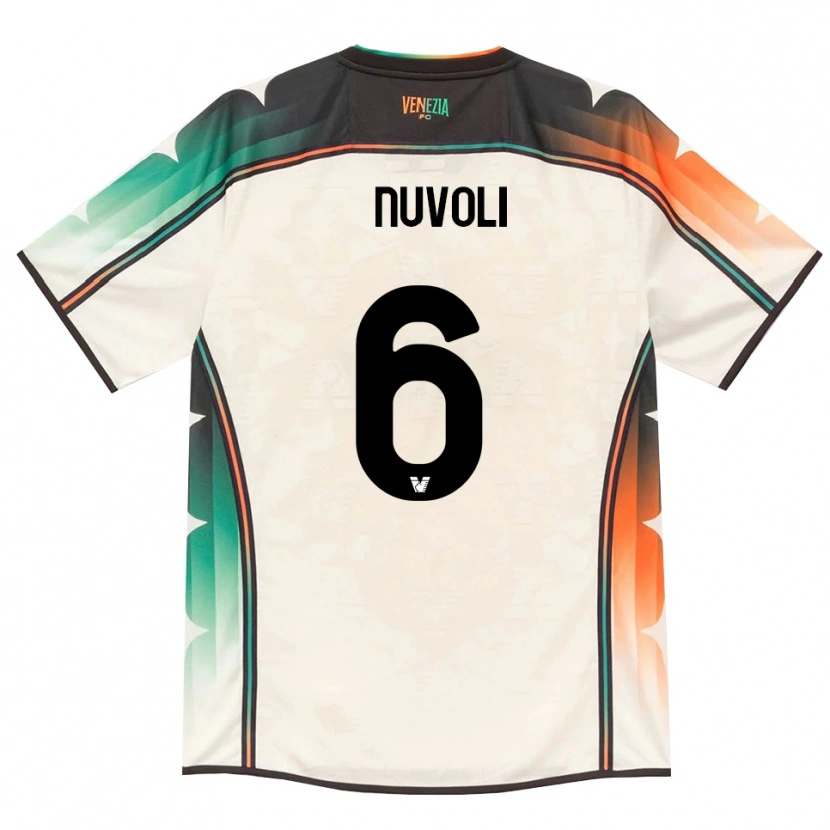 Danxen Damen Francesco Nuvoli #6 Oldlace Orange Grün Auswärtstrikot Trikot 2026/27 T-Shirt Österreich
