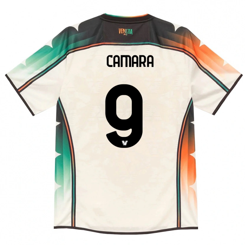 Danxen Damen Bakary Camara #9 Oldlace Orange Grün Auswärtstrikot Trikot 2026/27 T-Shirt Österreich
