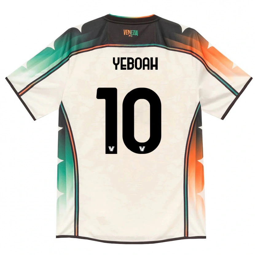 Danxen Damen John Yeboah #10 Oldlace Orange Grün Auswärtstrikot Trikot 2026/27 T-Shirt Österreich