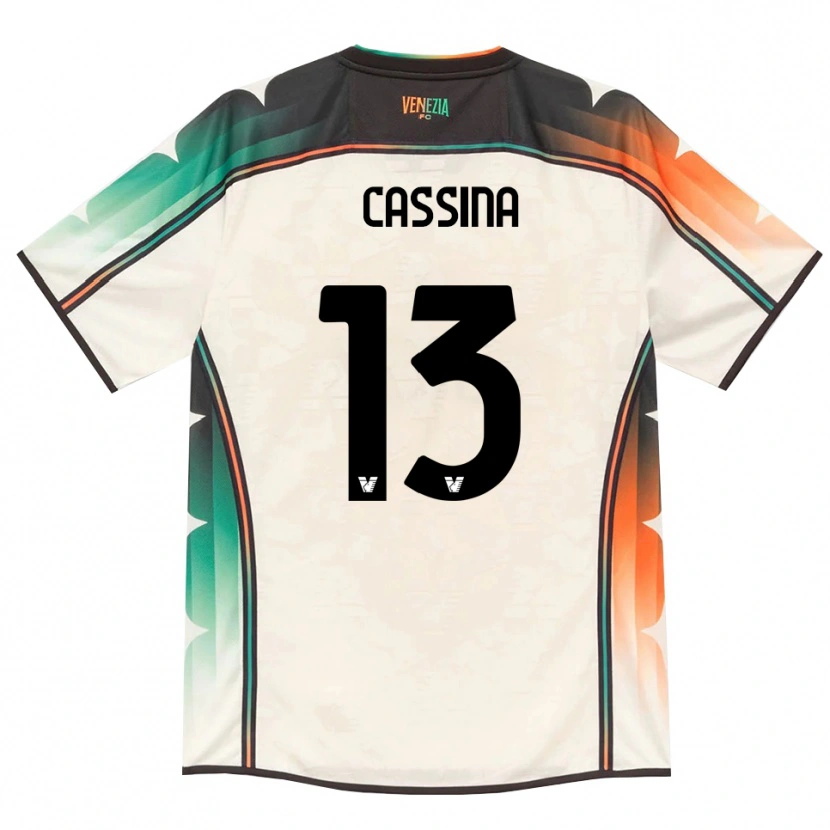 Danxen Damen Tommaso Cassina #13 Oldlace Orange Grün Auswärtstrikot Trikot 2026/27 T-Shirt Österreich