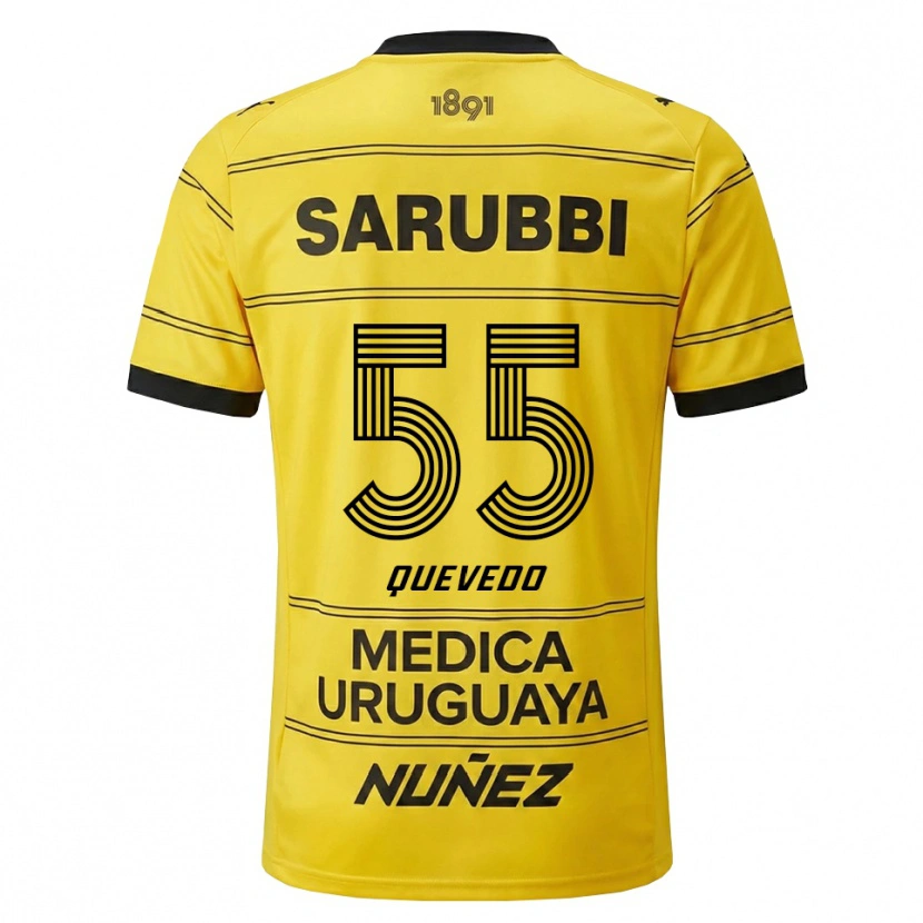 Danxen Damen Juan Quevedo #55 Gelb Schwarz Auswärtstrikot Trikot 2026/27 T-Shirt Österreich