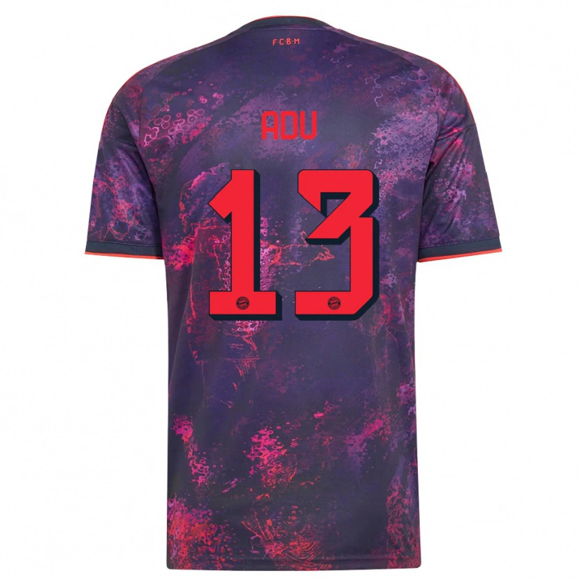 Danxen Damen Gibson Adu #13 Lila Rot Ausweichtrikot Trikot 2026/27 T-Shirt Österreich