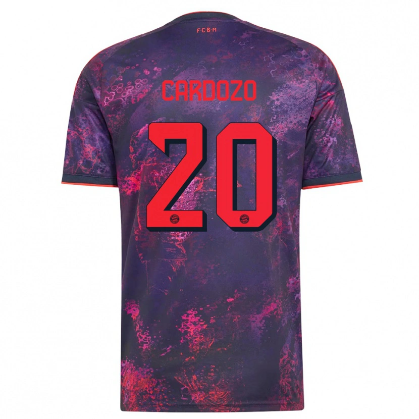 Danxen Damen Maycon Cardozo #20 Lila Rot Ausweichtrikot Trikot 2026/27 T-Shirt Österreich