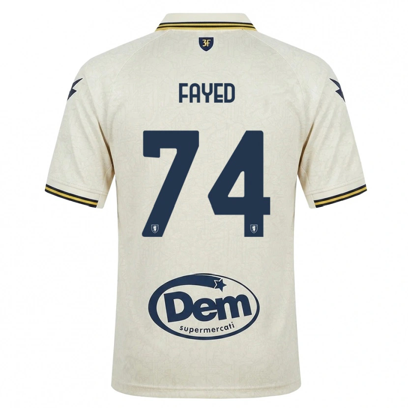 Danxen Damen Omar Fayed #74 Oldlace Gelb Schwarz Auswärtstrikot Trikot 2026/27 T-Shirt Österreich