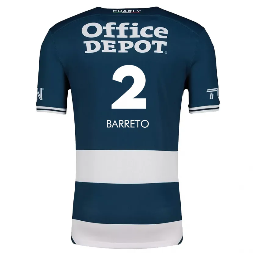 Danxen Kinder Sergio Barreto #2 Blau Weiss Heimtrikot Trikot 2024/25 T-Shirt Österreich