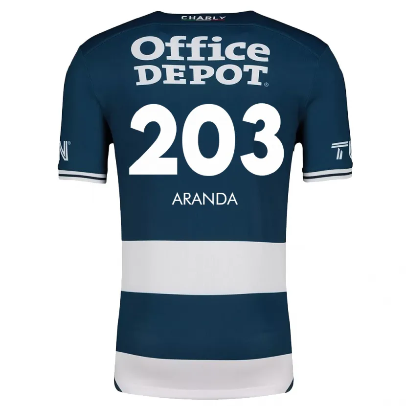 Danxen Kinder Juan Aranda #203 Blau Weiss Heimtrikot Trikot 2024/25 T-Shirt Österreich