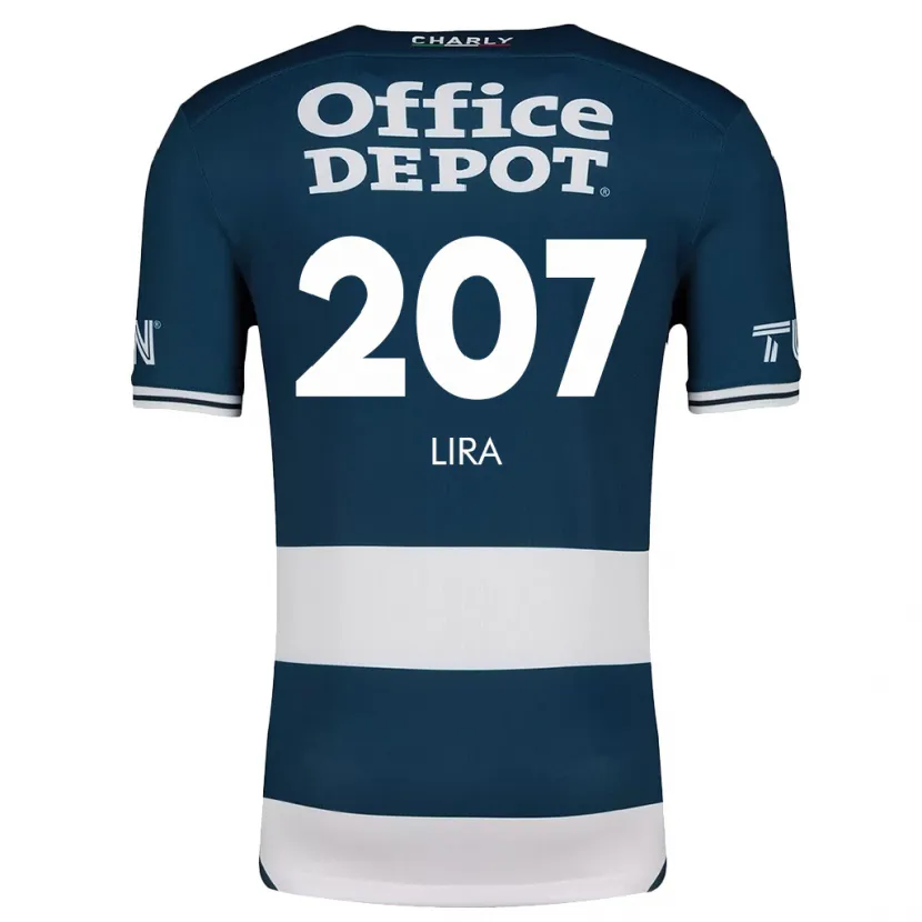 Danxen Kinder Almir Lira #207 Blau Weiss Heimtrikot Trikot 2024/25 T-Shirt Österreich