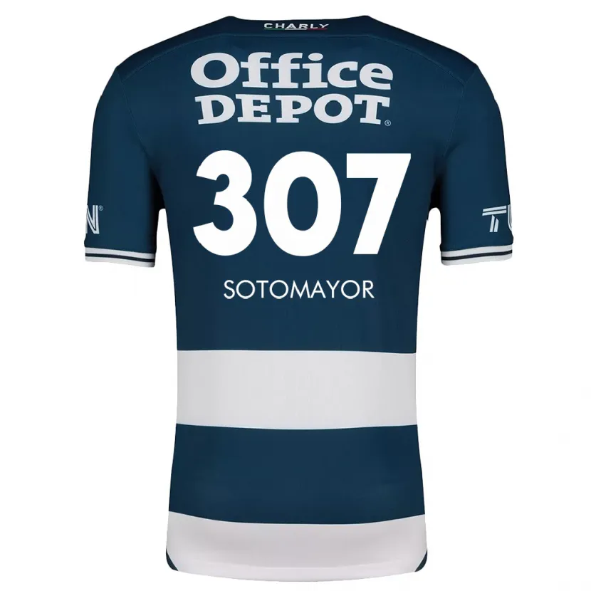 Danxen Kinder Jacob Sotomayor #307 Blau Weiss Heimtrikot Trikot 2024/25 T-Shirt Österreich