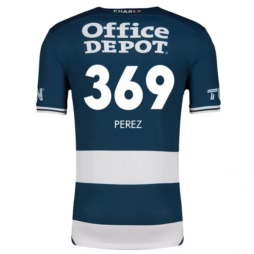 Danxen Kinder Santiago Pérez #369 Blau Weiss Heimtrikot Trikot 2024/25 T-Shirt Österreich