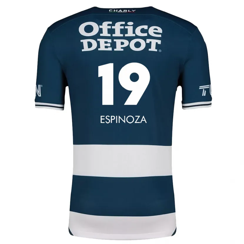 Danxen Kinder Giselle Espinoza #19 Blau Weiss Heimtrikot Trikot 2024/25 T-Shirt Österreich