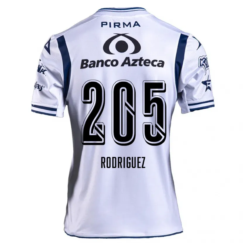 Danxen Kinder Alberto Rodríguez #205 Weiß Marineblau Heimtrikot Trikot 2024/25 T-Shirt Österreich