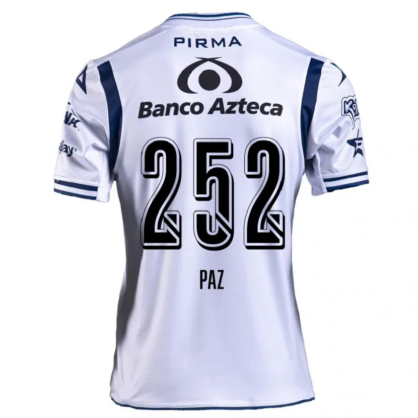 Danxen Kinder Denilson Paz #252 Weiß Marineblau Heimtrikot Trikot 2024/25 T-Shirt Österreich
