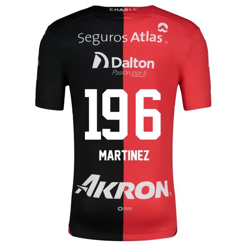 Danxen Kinder Rafael Martínez #196 Rot Schwarz Heimtrikot Trikot 2024/25 T-Shirt Österreich