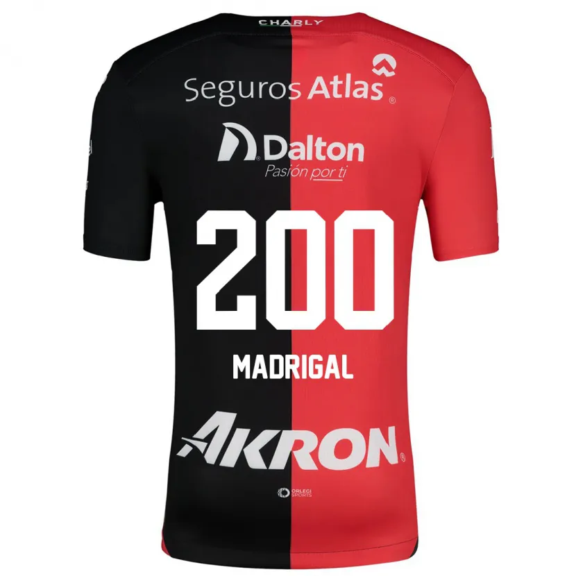 Danxen Kinder Kevin Madrigal #200 Rot Schwarz Heimtrikot Trikot 2024/25 T-Shirt Österreich