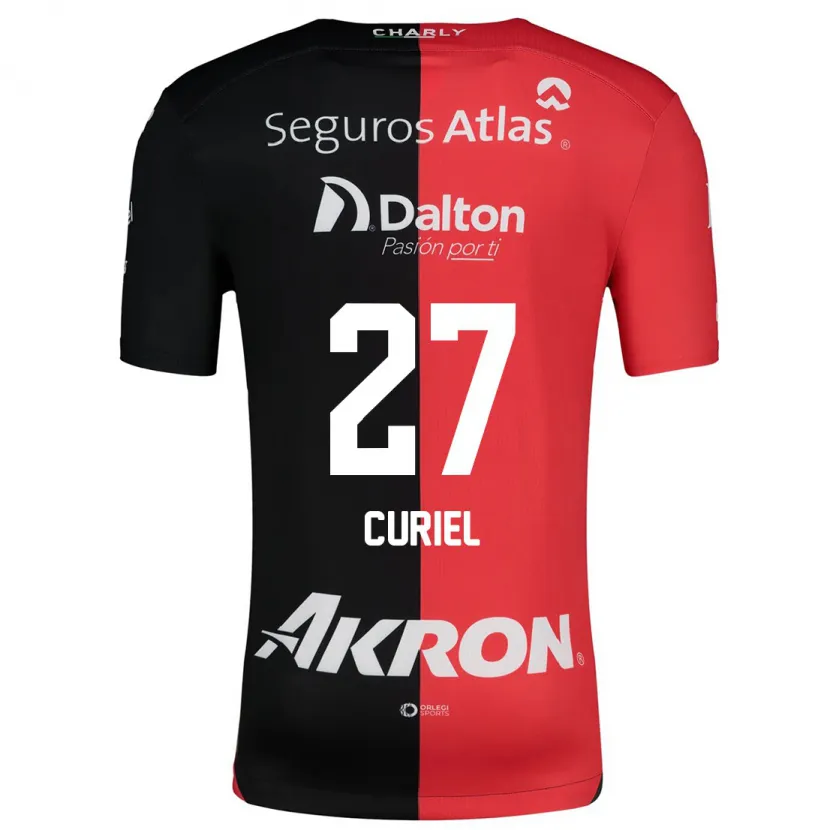 Danxen Kinder Alexa Curiel #27 Rot Schwarz Heimtrikot Trikot 2024/25 T-Shirt Österreich