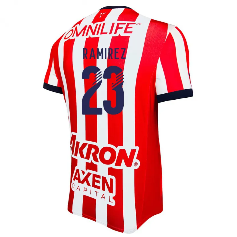 Danxen Kinder Alessandra Ramírez #23 Rot Weiß Blau Heimtrikot Trikot 2024/25 T-Shirt Österreich